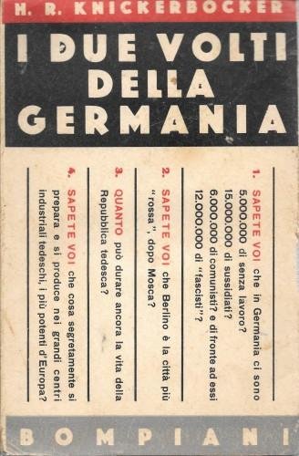 I due volti della Germania