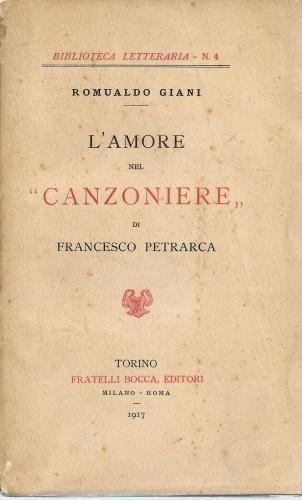 L'amore nel Canzoniere di Francesco Petrarca
