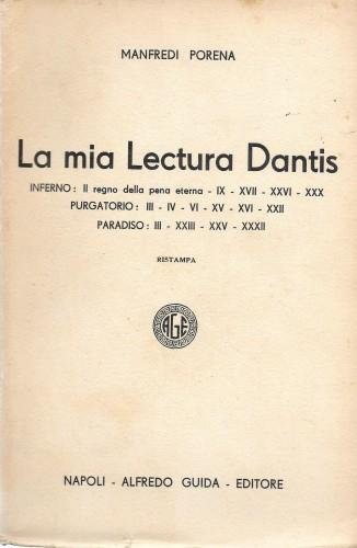 La mia Lectura Dantis