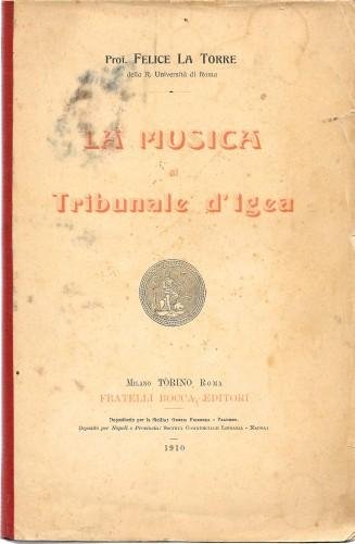 La Musica al Tribunale d'Igea
