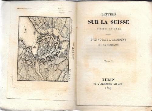 Lettres sur la SUISSE écrites en 1820 suivies d'un voyage …