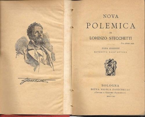 Nova polemica - Postuma, 2 opere in 1 vol.