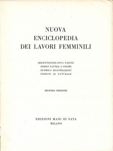 Nuova enciclopedia dei lavori femminili