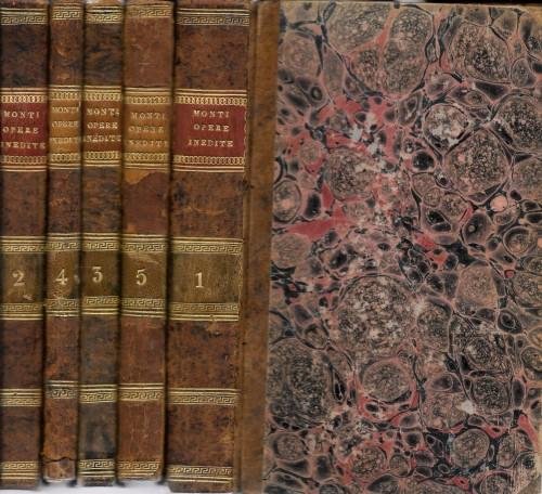 Opere inedite e rare di Vincenzo Monti con note dell'ab. …