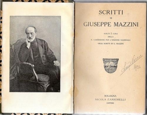 Scritti di Giuseppe Mazzini scelti a cura della Commissione per …