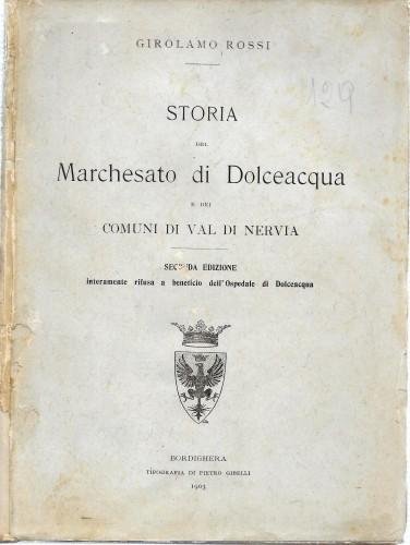 Storia del Marchesato di Dolceacqua e dei Comuni di Val …
