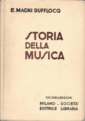 Storia della musica, in 2 voll.