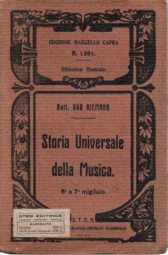 Storia universale della musica