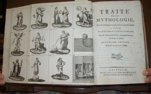 Traite' de la Mythologie, orne' de cent quatre-vingt gravures en …