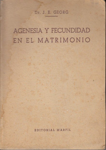 Agenesia y fecundidad en el matrimonio (El control de los …