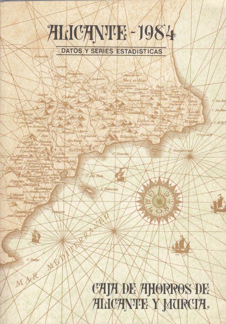 ALICANTE 1984. DATOS Y SERIES ESTADISTICA.