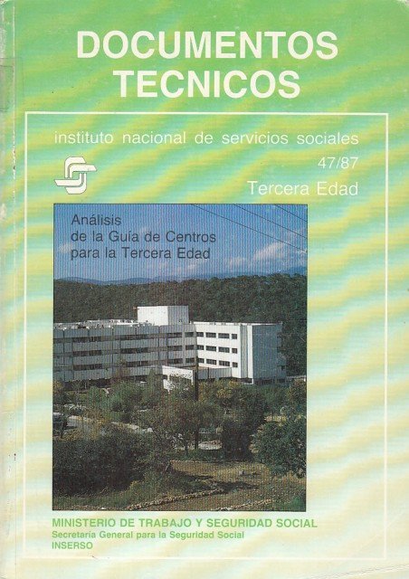 ANÁLISIS DE LA GUÍA DE CENTROS PARA LA TERCERA EDAD | Immagine principale