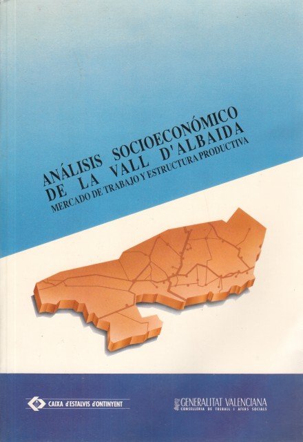 Análisis socioeconómico de la Vall d'Albaida. Mercado de trabajo y …