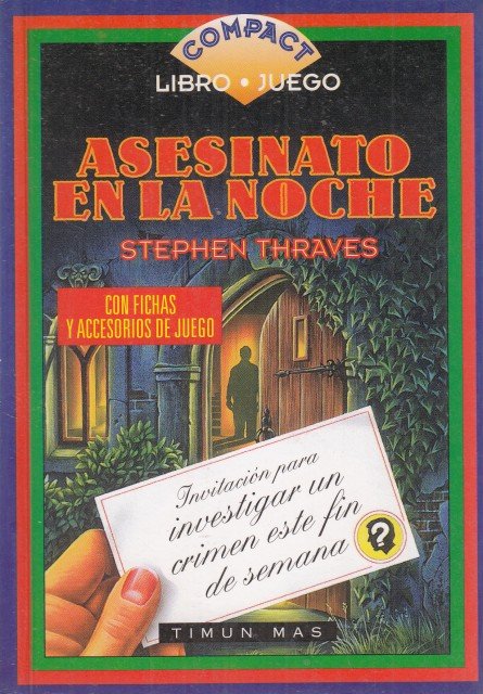 ASESINATO EN LA NOCHE. COMPACT LIBRO JUEGO nº6