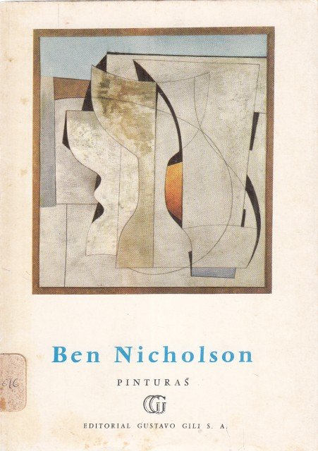 BEN NICHOLSON. PINTURAS | Immagine principale