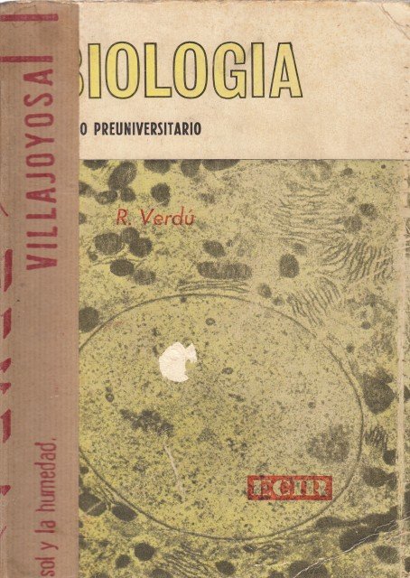 BIOLOGÍA. CURSO PREUNIVERSITARIO | Immagine principale