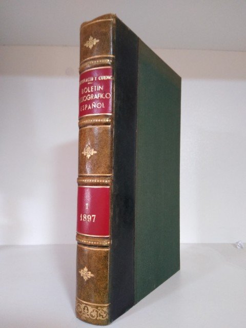 BOLETÍN BIBLIOGRÁFICO ESPAÑOL 1897. ABRIL A DICIEMBRE (COMPLETO) | Immagine principale