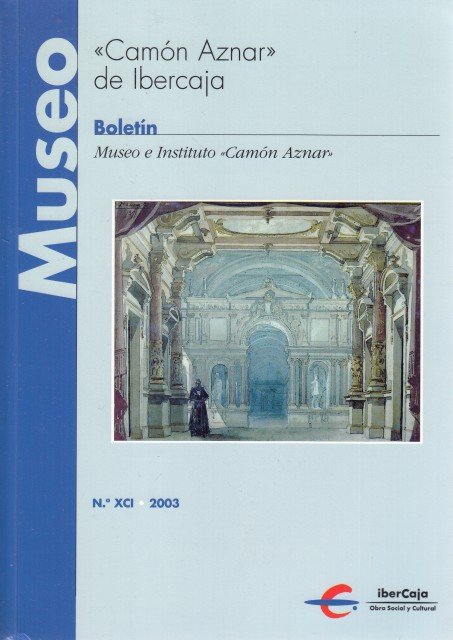 BOLETÍN DEL MUSEO E INSTITUTO CAMÓN AZNAR. NºXCI. 2003 | Immagine principale