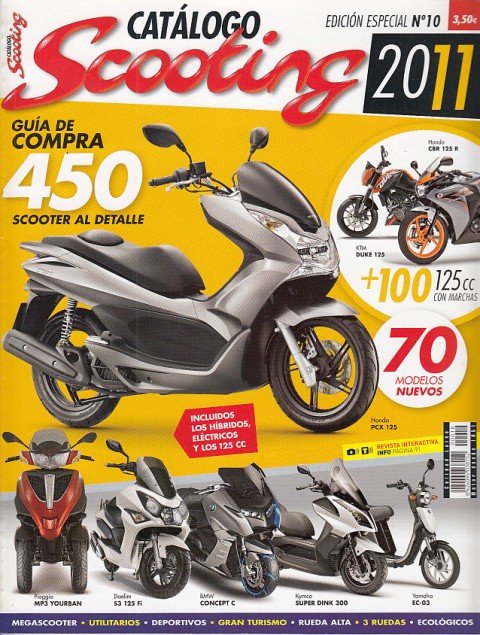 CATÁLOGO SCOOTING 2011