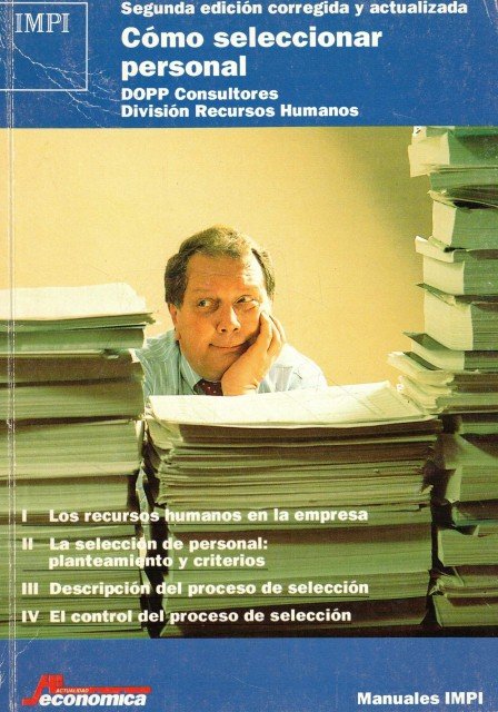 Cómo seleccionar personal