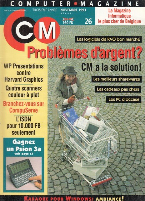COMPUTER MAGAZINE Nº26. NOVEMBRE 1993 | Immagine principale