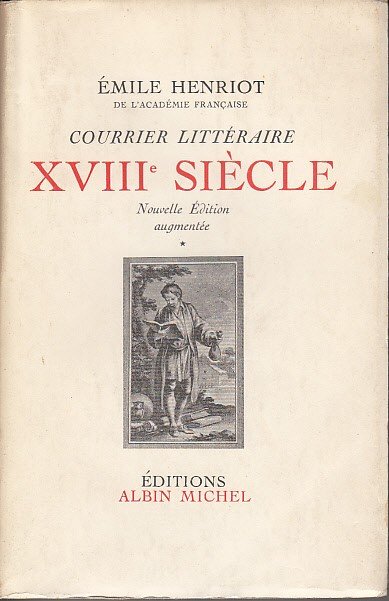 COURRIER LITTÉRAIRE XVIII SIÈCLE
