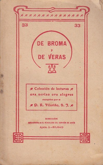 De Broma y de Veras nº33. Pasatiempos