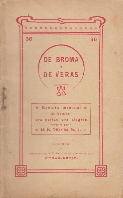 De Broma y de Veras nº36. Una Tertulia