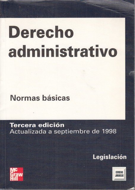 Derecho Administrativo. Normas básicas