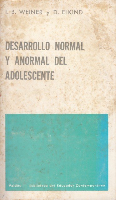 DESARROLLO NORMAL Y ANORMAL DEL ADOLESCENTE | Immagine principale