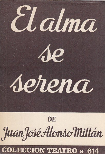 EL ALMA SE SERENA | Immagine principale