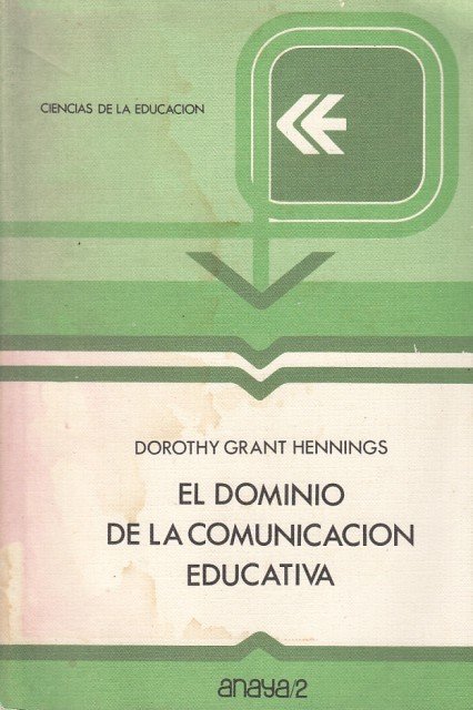 El dominio de la comunicación educativa