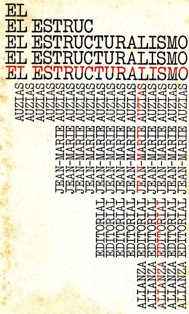 EL ESTRUCTURALISMO | Immagine principale