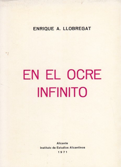 EN EL OCRE INFINITO