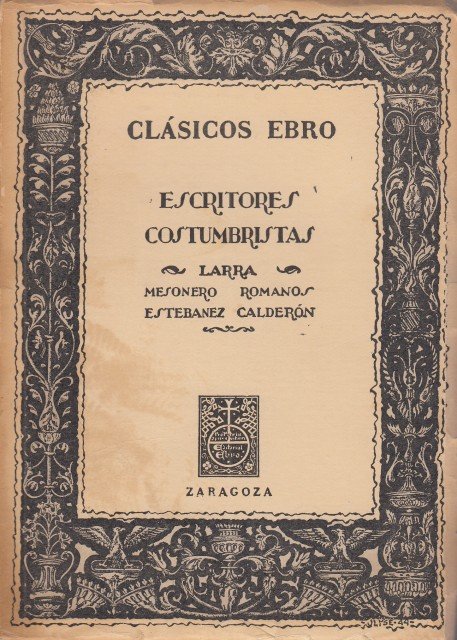 Escritores Costumbristas