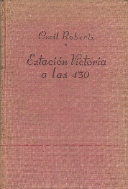 ESTACIÓN VICTORIA A LAS 4:30 | Immagine principale