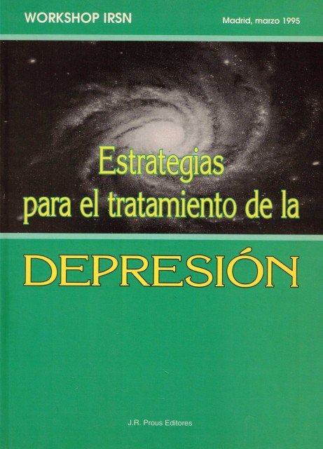 Estrategias para el tratamiento de la depresión