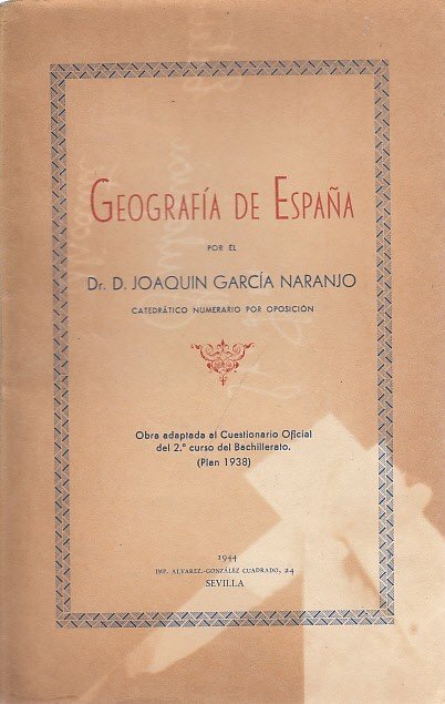 GEOGRAFÍA DE ESPAÑA