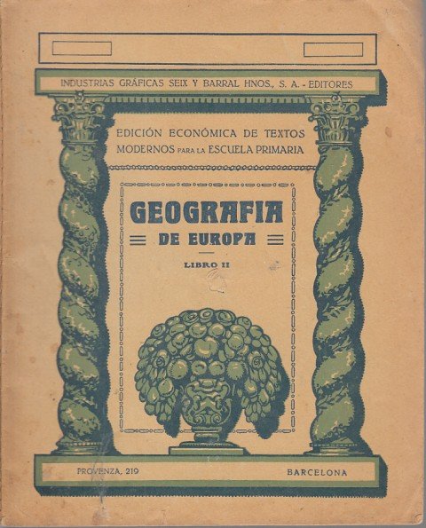 GEOGRAFÍA DE EUROPA. LIBRO II | Immagine principale