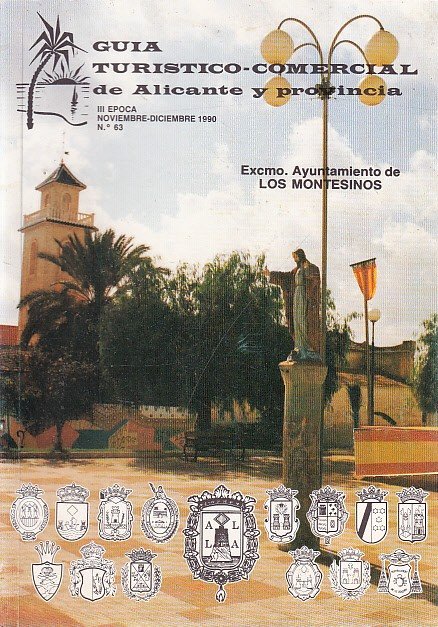 GUÍA TURÍSTICO COMERCIAL DE ALICANTE Y PROVINCIA 1990