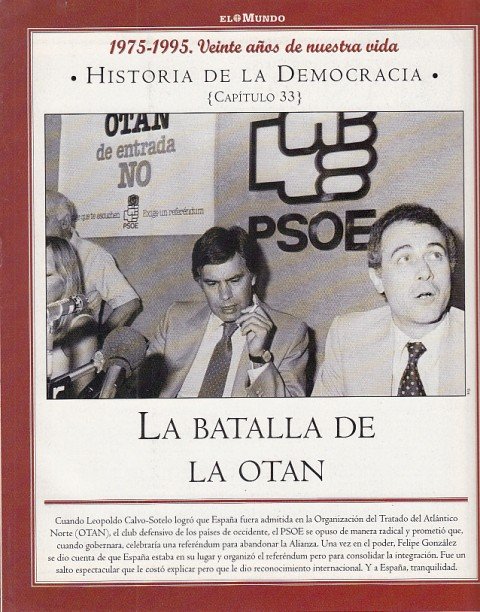HISTORIA DE LA DEMOCRACIA. 1975-1995. VEINTE AÑOS DE NUESTRA VIDA. …