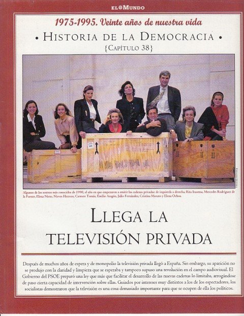 HISTORIA DE LA DEMOCRACIA. 1975-1995. VEINTE AÑOS DE NUESTRA VIDA. …