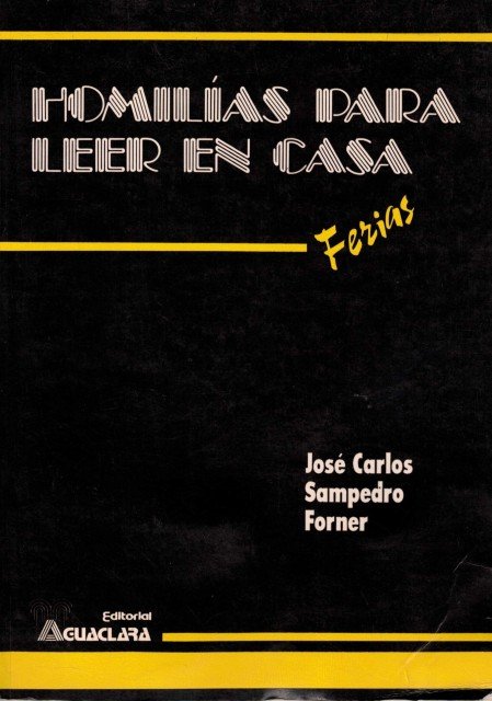 Homilías para leer en casa (Ferias)