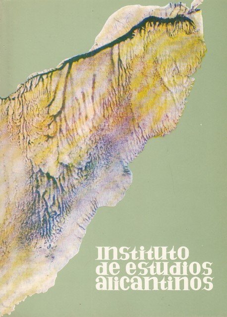 INSTITUTO DE ESTUDIOS ALICANTINOS. Nº 29. II EPOCA. ENERO-ABRIL 1980. …