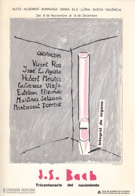 J. S. BACH. 300 AÑOS. SU OBRA INTEGRAL PARA ÓRGANO | Immagine principale