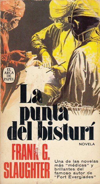 La punta del bisturí