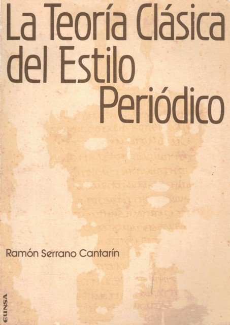 La teoría clásica del estilo periódico