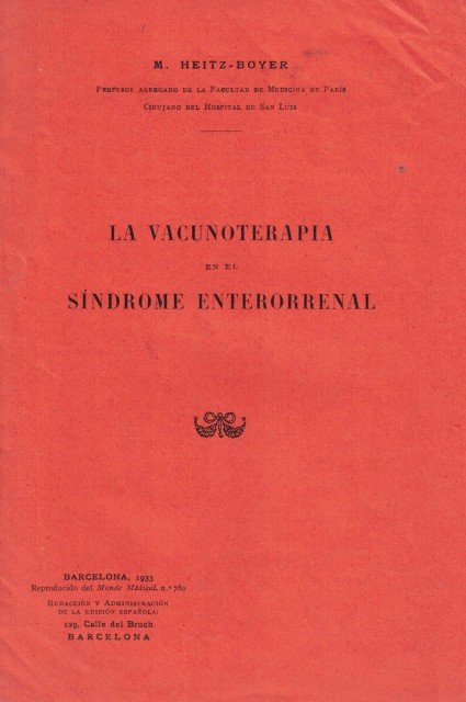 La vacunoterapia en el síndrome enterorrenal