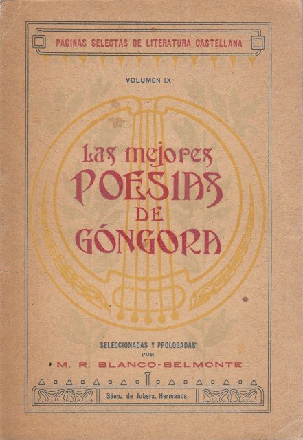 LAS MEJORES POESÍAS DE GÓNGORA