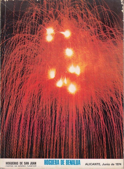 LLIBRET HOGUERA DE BENALUA 1974